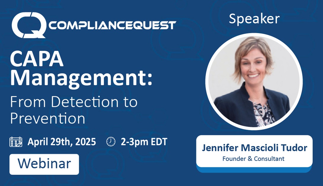 CAPA Management: From Detection to Prevention
