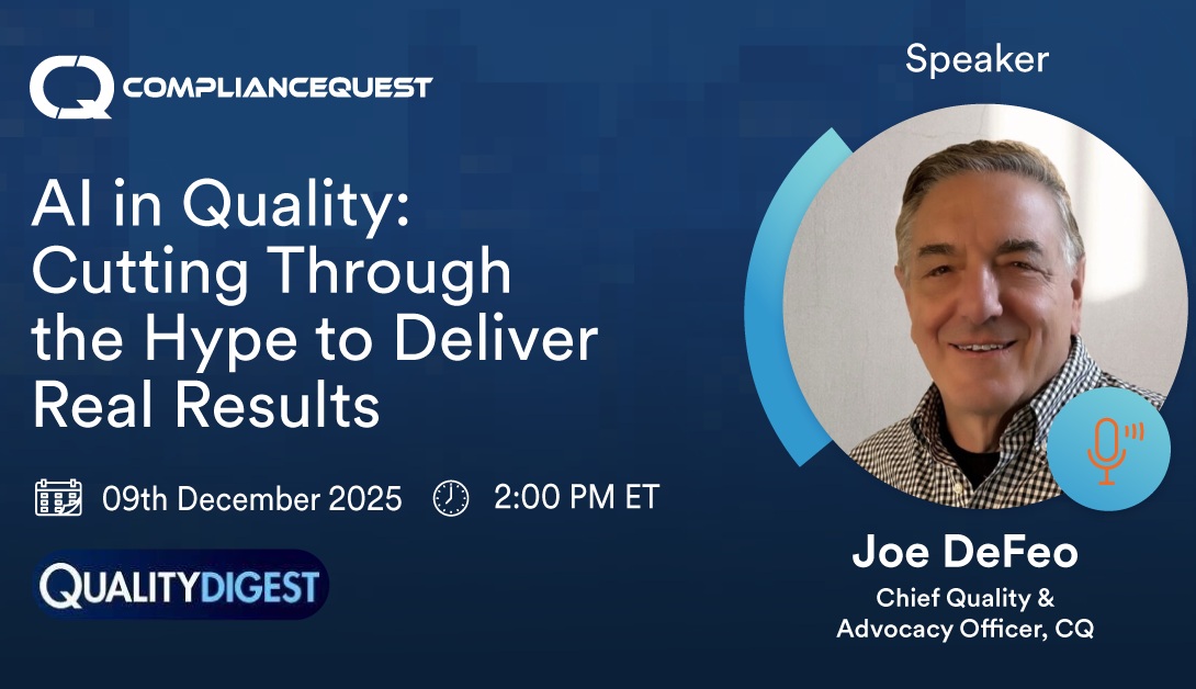 AI in Quality: Cutting Through the Hype to Deliver Real Results