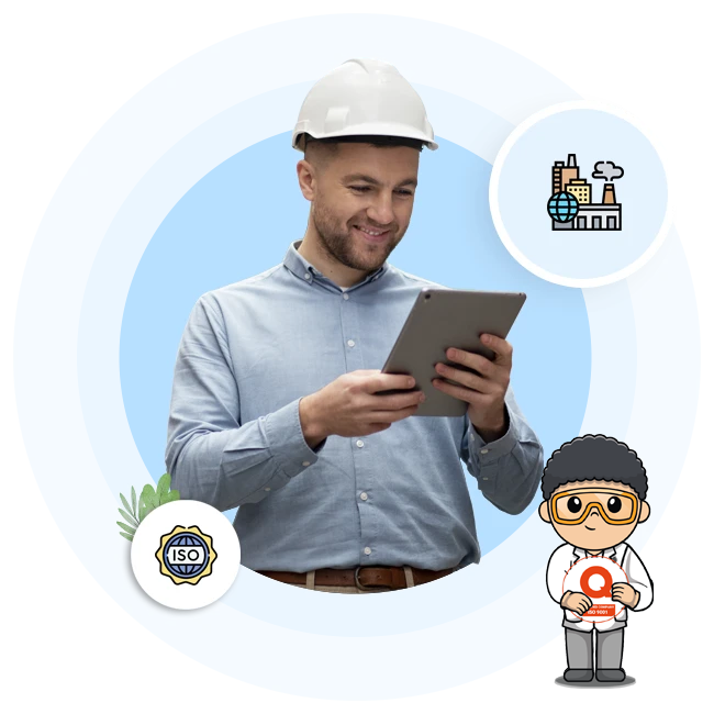 ISO 9001 QMS Software für die Fertigung